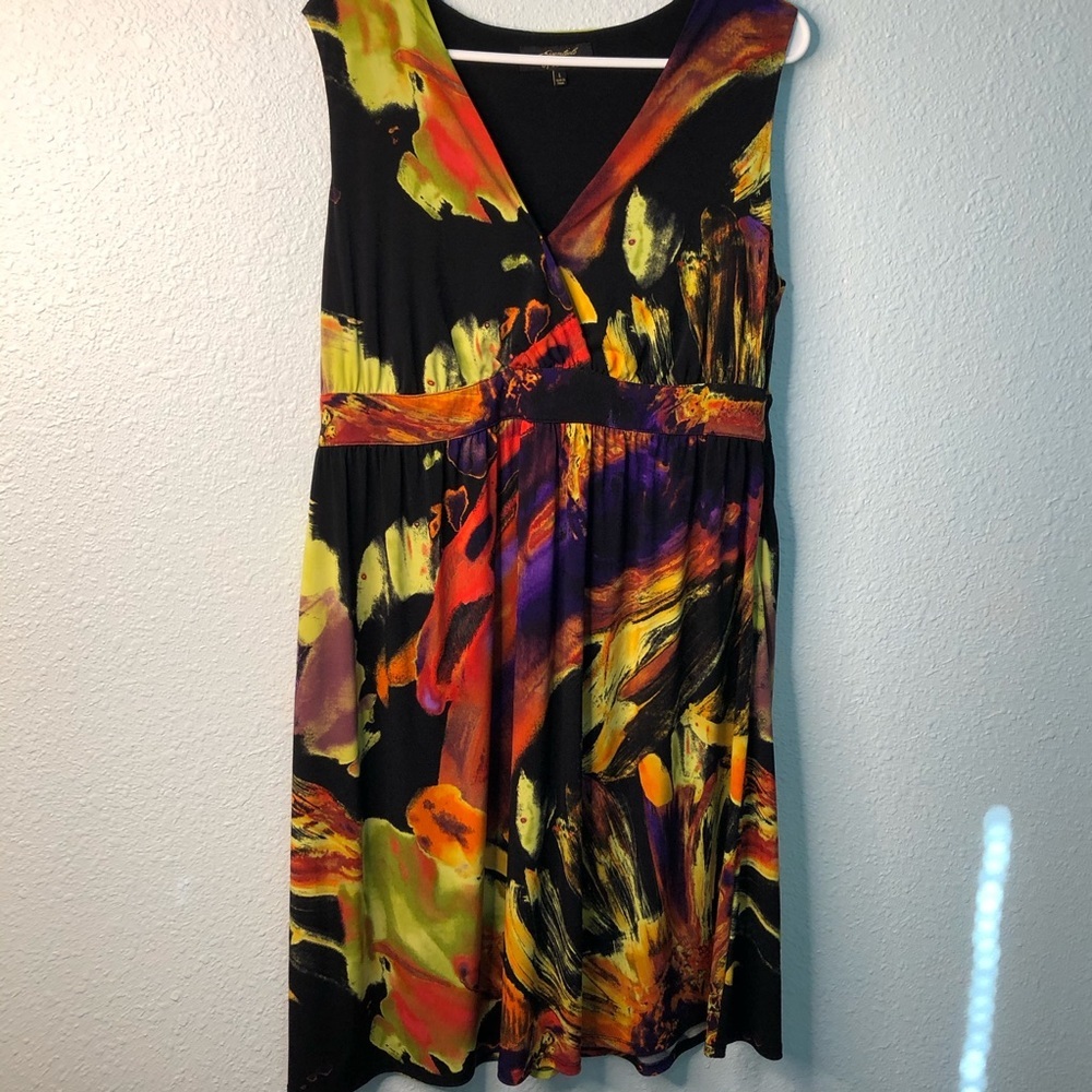 💜💜 Essentials by A.B.S. Dress Women’s Size L